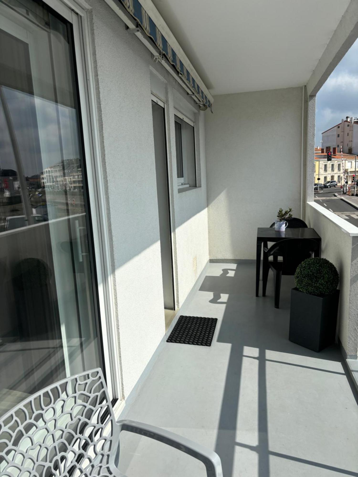 Vue Panoramique Port Et Ocean Daire Saint Gilles Croix de vie Dış mekan fotoğraf